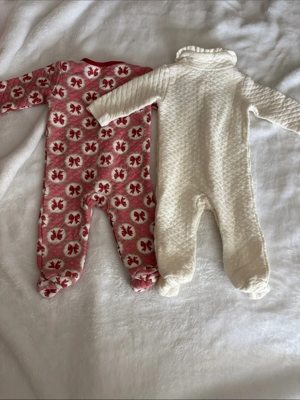 4 Baby Girl Holiday PJs Size 6-9 Months